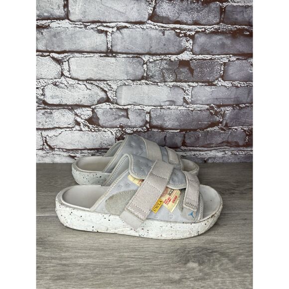 Air Jordan Crater SP Union LA Grey Slide Strap Sandals Men 7M US/40EU DO6274-001 main image 11